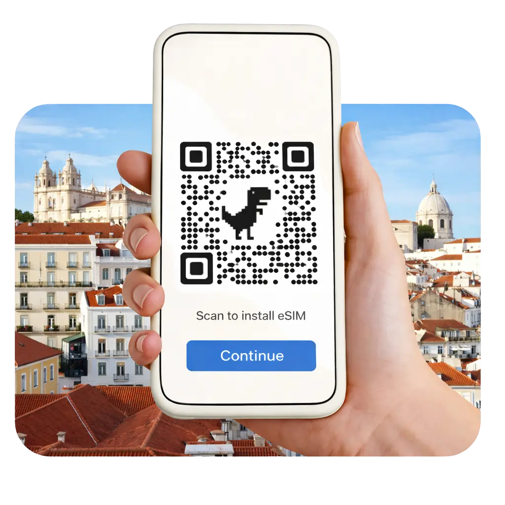 lisbonne esim voyage portugal smartphone